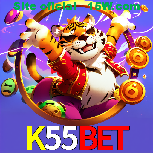 Imagem promocional da K55Bet mostrando a plataforma e suas vantagens
